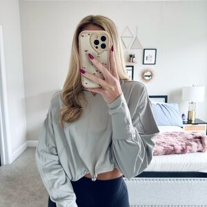 Free People Athleisure Stretchy Sweatshirt